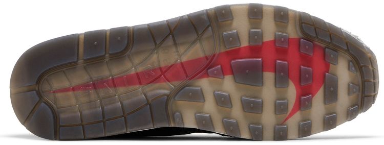 Nike Air Max 1 Premium Dark Smoke Grey Flash Crimson