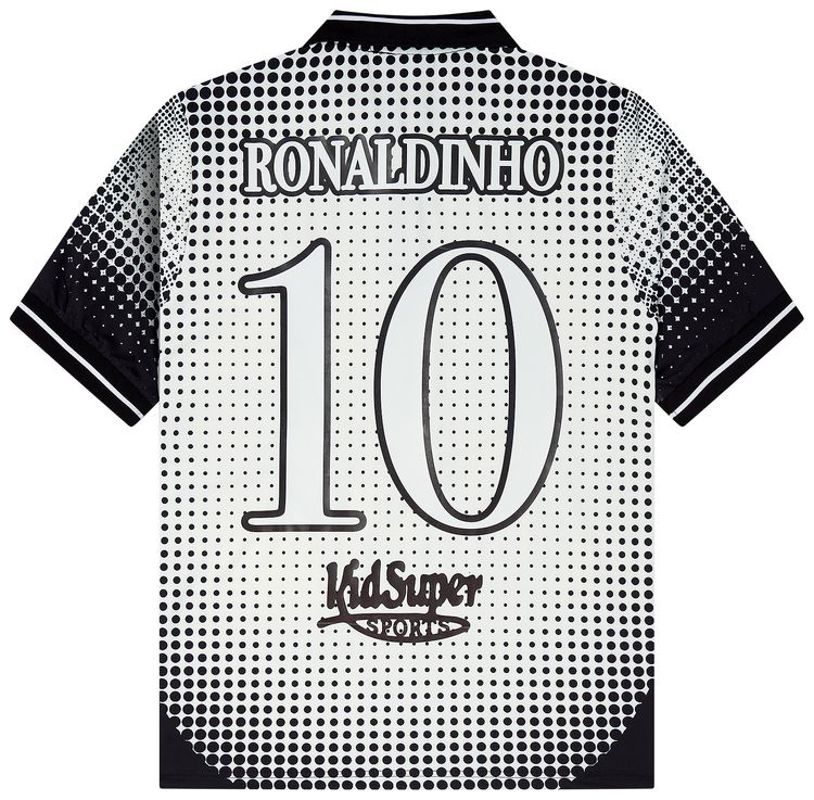 KidSuper x Ronaldinho Soccer Jersey Black