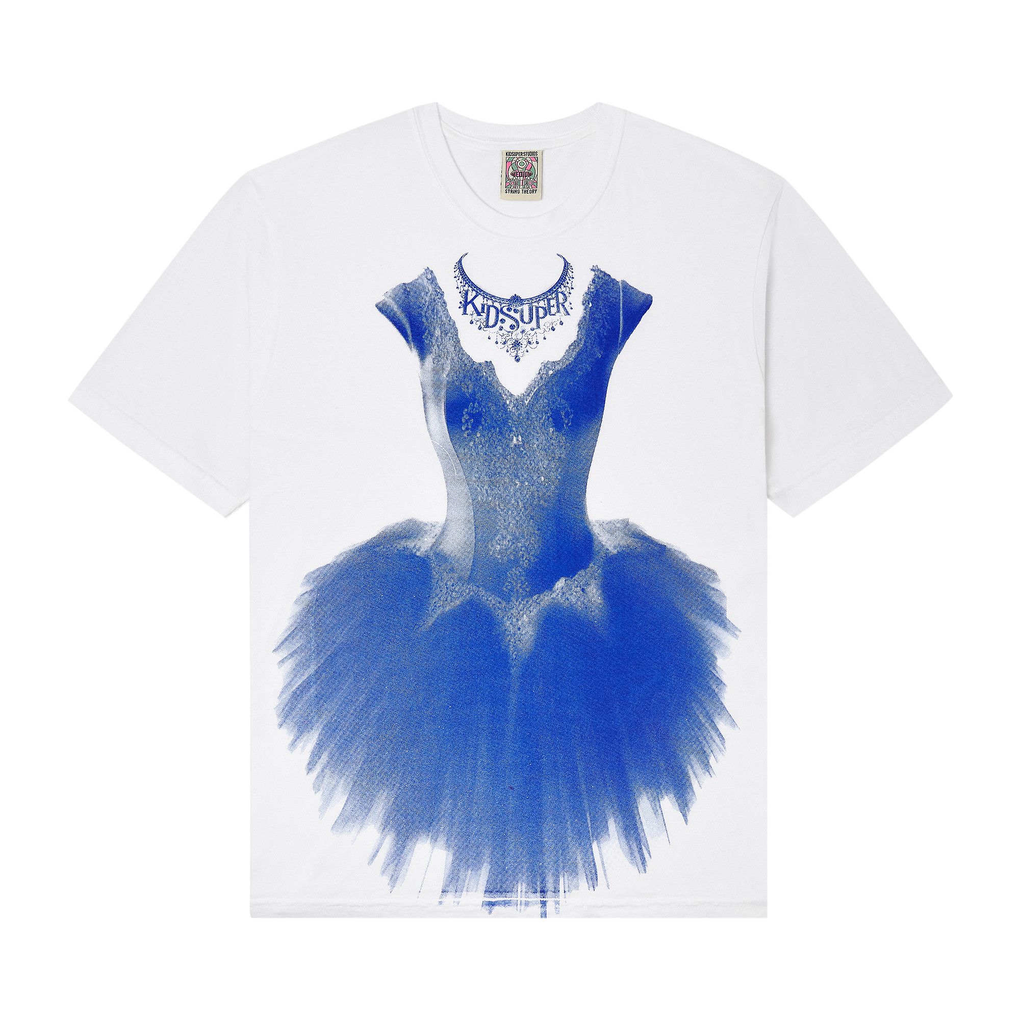 Buy KidSuper Ballerina Tee 'White' - AW24 TEE 01 WHIT | GOAT
