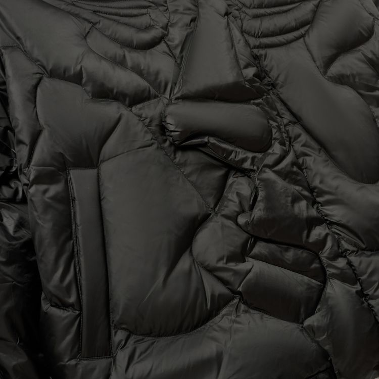 KidSuper Kissing Puffer Jacket Black
