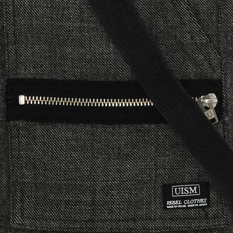 Undercover Multi Zipper Houndstooth Trousers Black