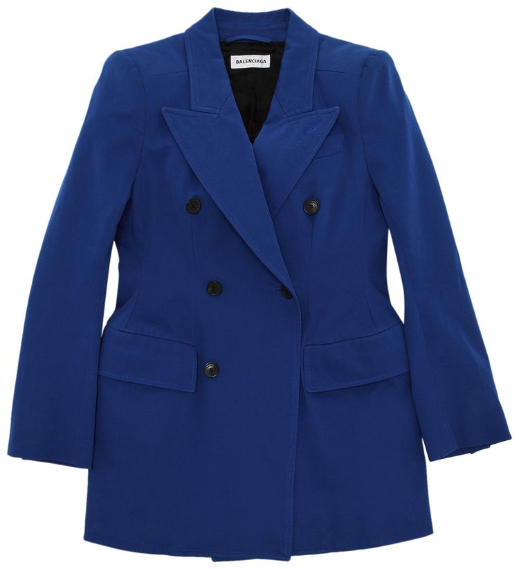 Balenciaga Hourglass Blazer Blue