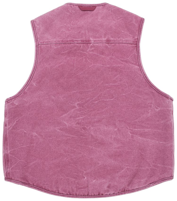 Acne Studios Button Up Vest Pink