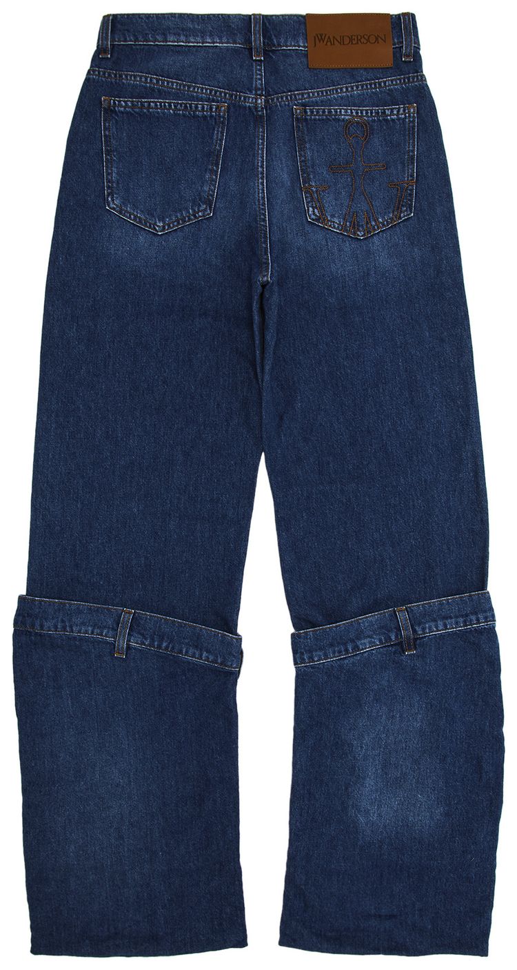 JW Anderson Bucket Denim Jeans Light Blue
