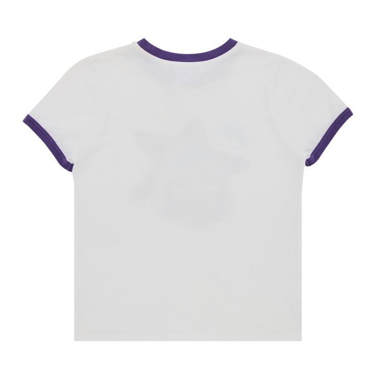 Mowalola Logo Star Tee White