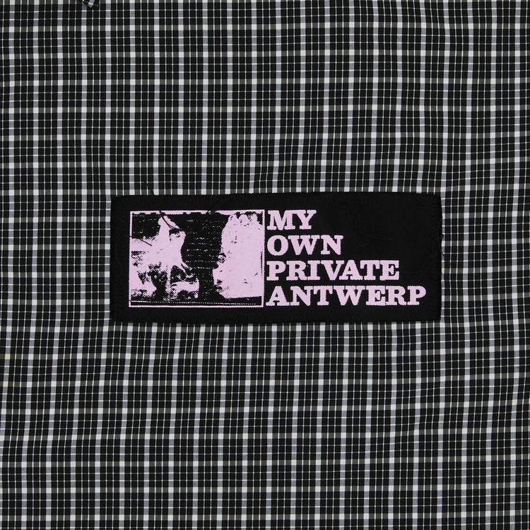 Raf Simons My Own Private Antwerp Striped Shirt Grey