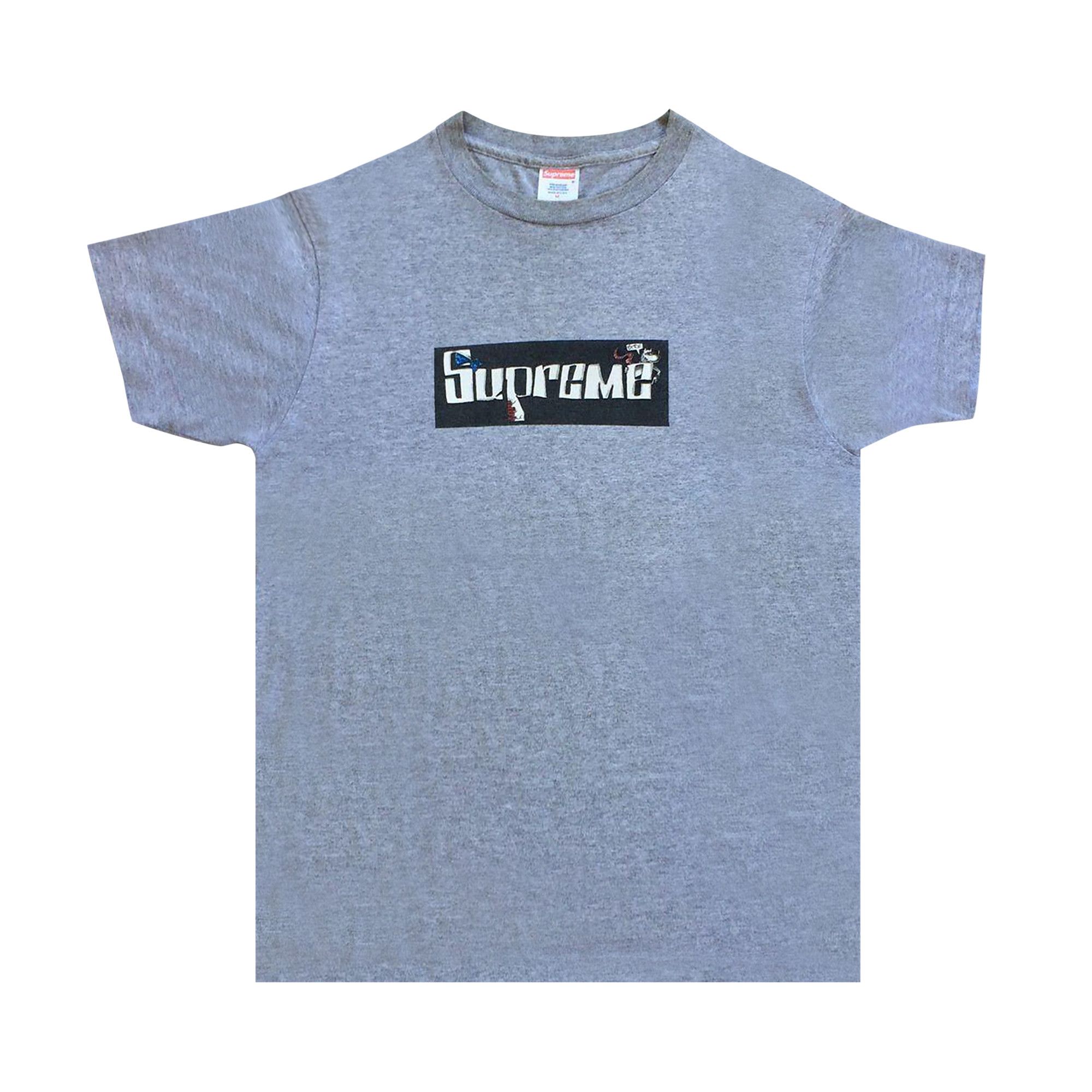 Buy Supreme x Joe Cool Box Logo Tee 'Grey' - SS07T0103 GREY
