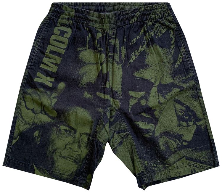 Supreme Malcolm X Shorts Olive