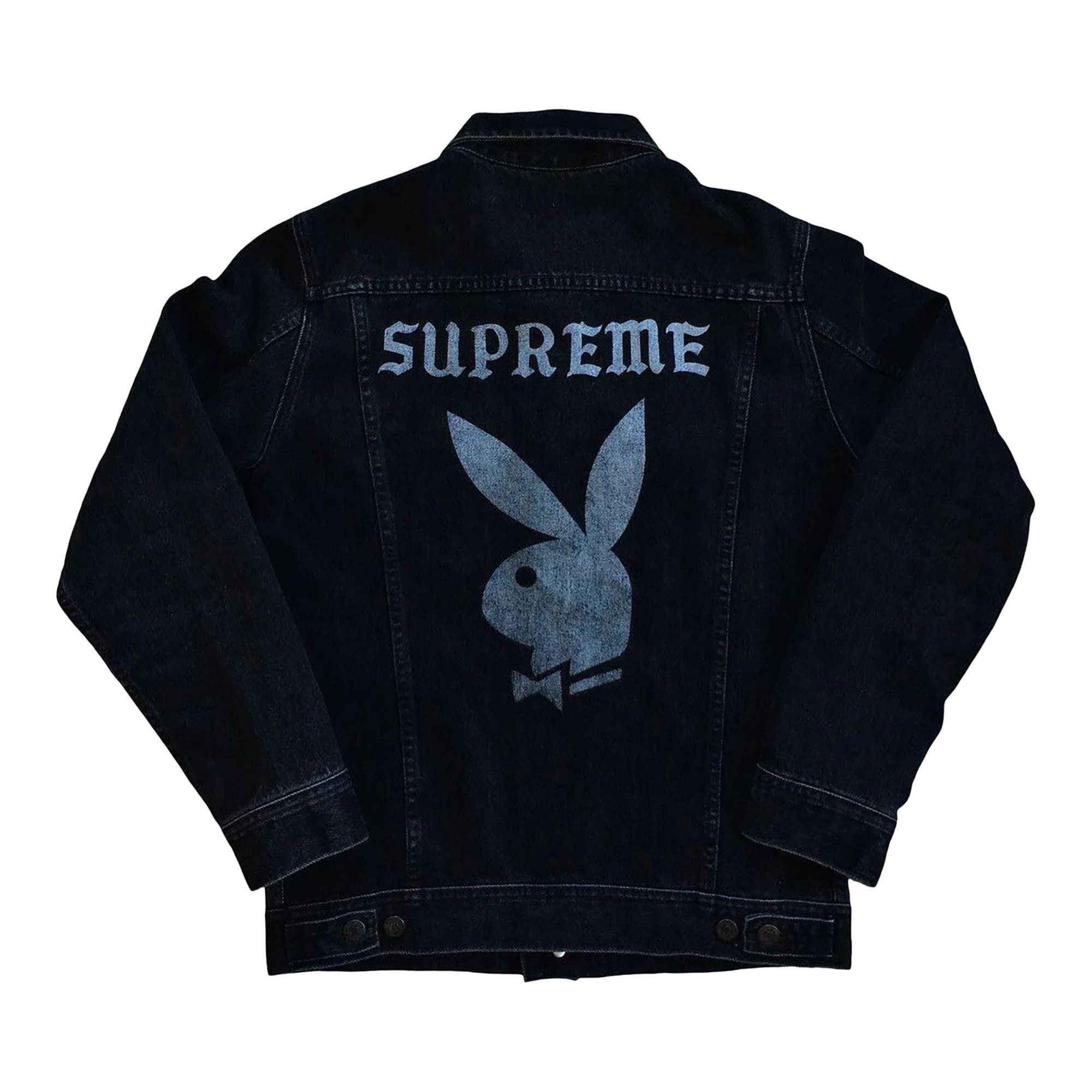 新品:Supreme/Playboy Denim Jacket