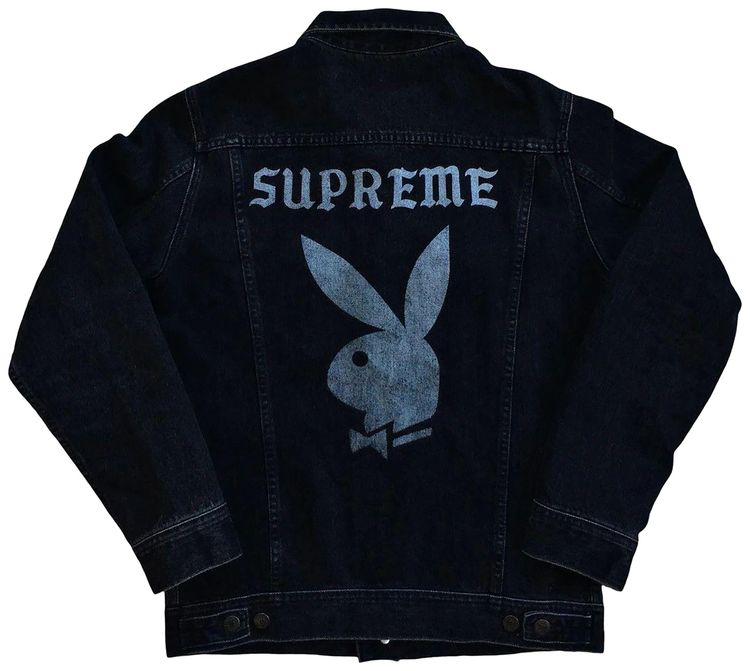 Supreme x Playboy Denim Jacket Black