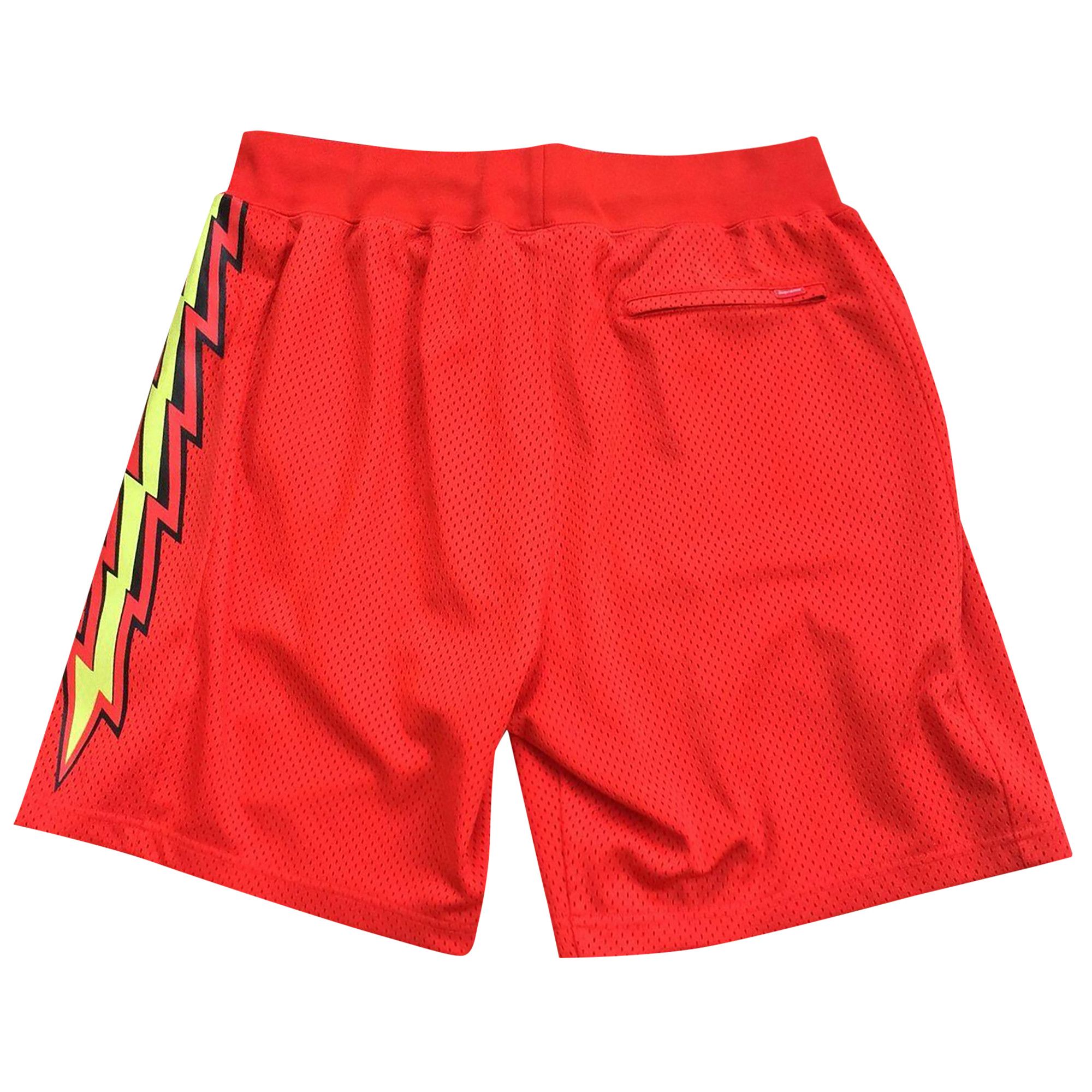 Buy Supreme Bolt Shorts Red SS180202 RED GOAT DE