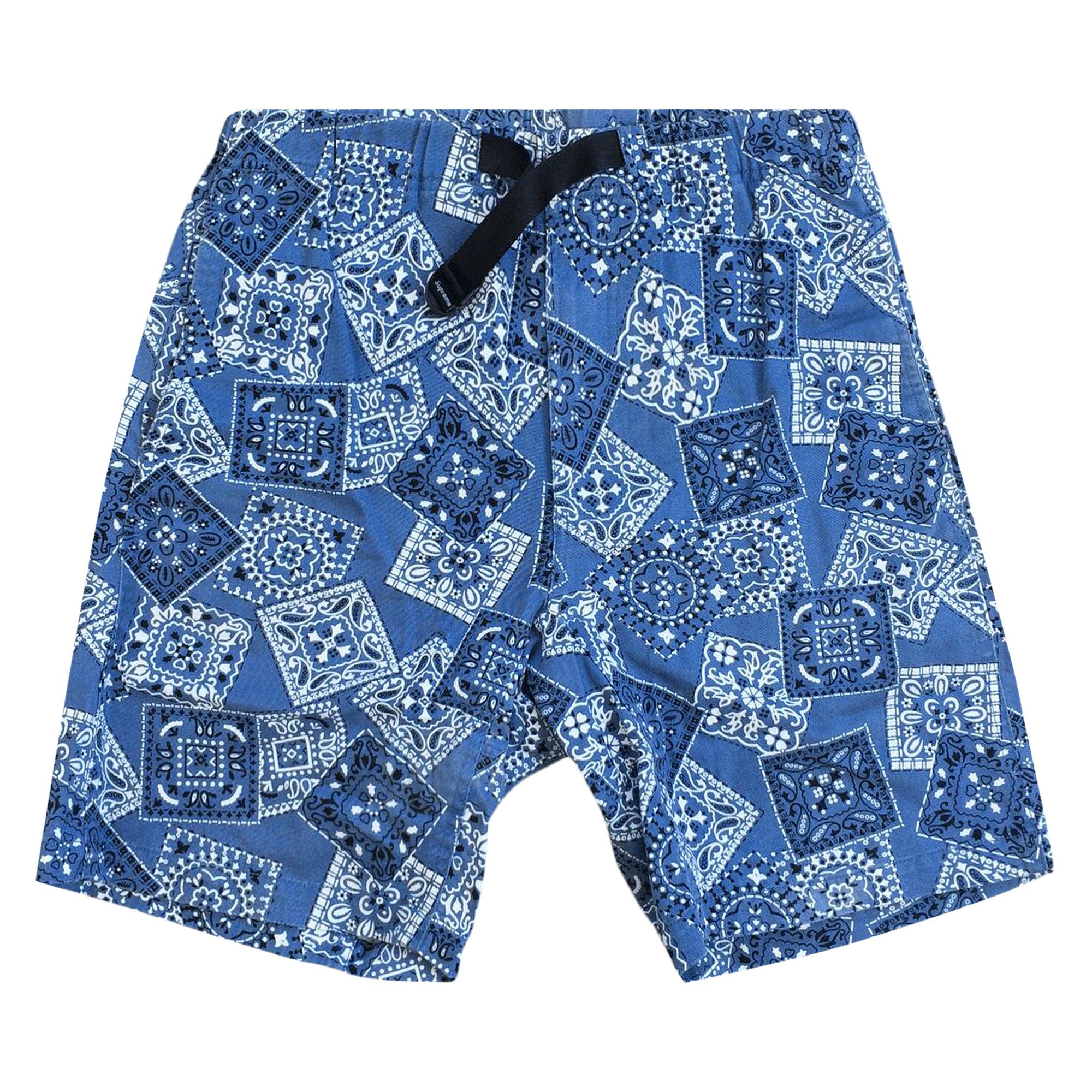 パンツ SUPREME14ss BLOCK PRINT BELTED SHORTS SUPREME14ss BLOCK PRINT BELTED SHORTS