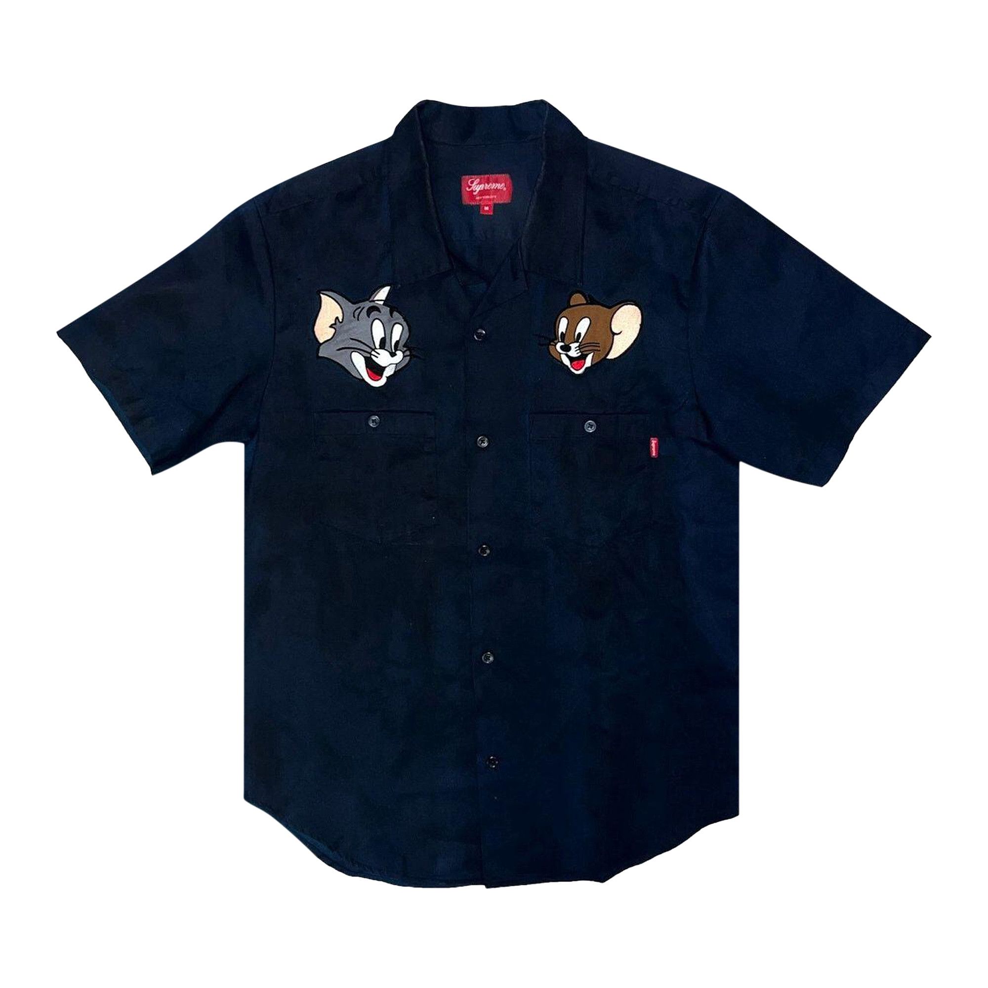 Supreme/Tom & Jerry Work Shirt シュプリーム Buy Supreme Tom & Jerry Work Shirt 'Blue' - FW16T0101 BLUE | GOAT CA