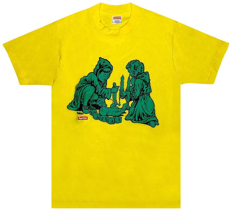Supreme x Sean Cliver Halloween Tee Yellow