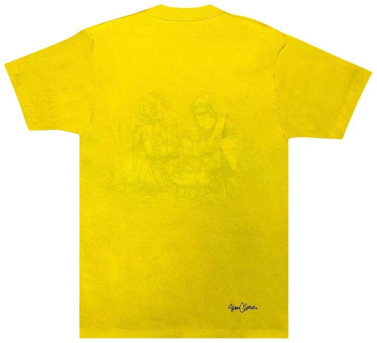 Supreme x Sean Cliver Halloween Tee Yellow