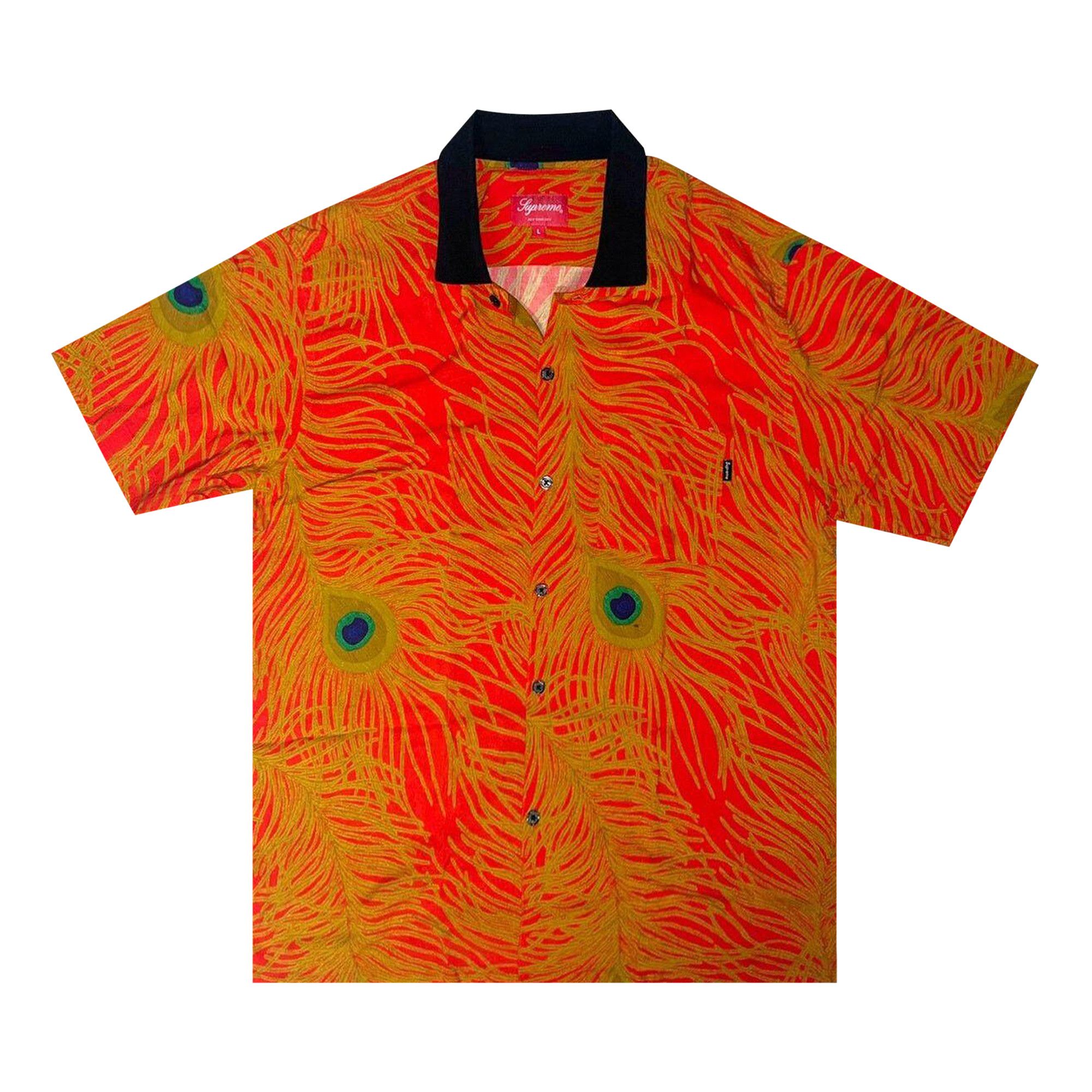Supreme peacock shirt new arrivals