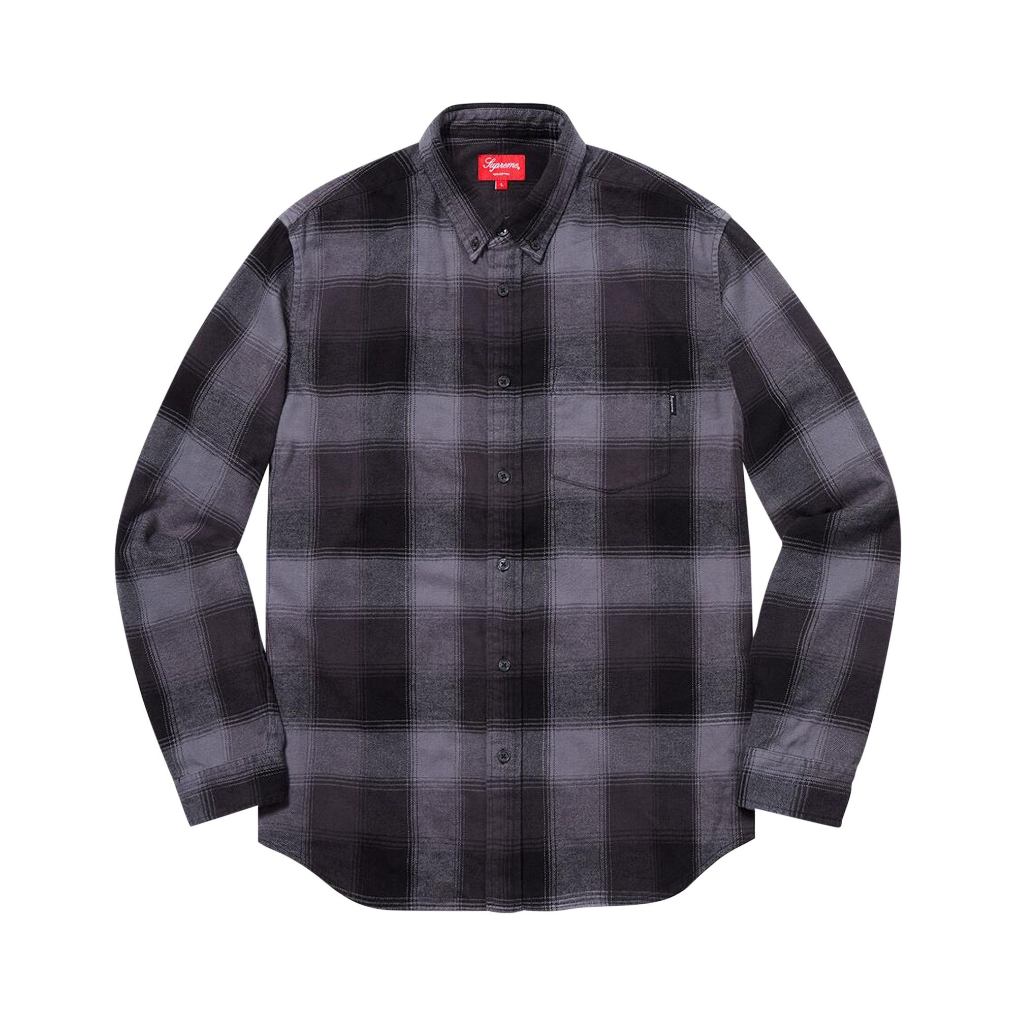 supreme plaid flannel shirt Sサイズ Buy Supreme Shadow Plaid Flannel Shirt 'Black' - FW180118 BLACK | GOAT