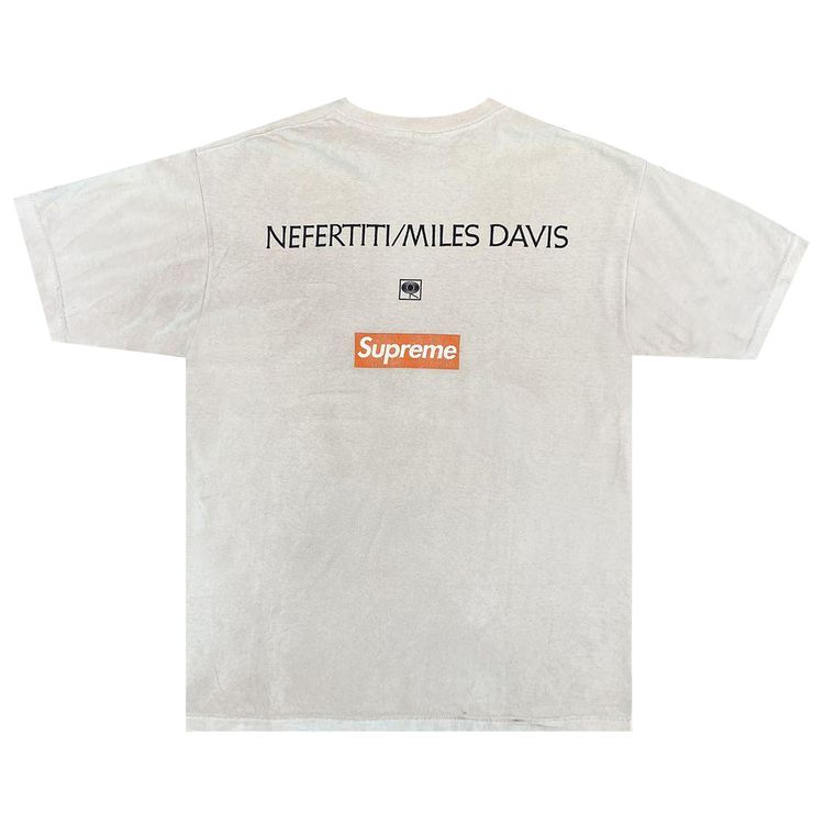 SUPREME Miles Davis Nefertiti Tee 白M