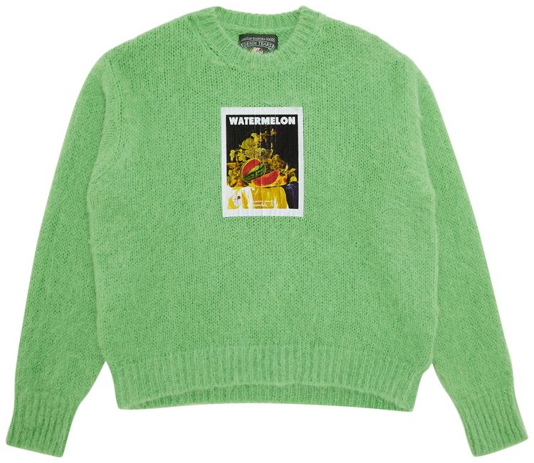 Sky High Farm Workwear Denim Tears Mohair Sweater Green