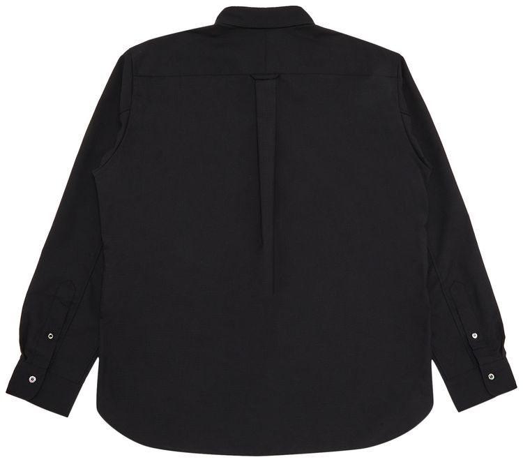 Junya Watanabe MAN Patchwork Long Sleeve Shirt Black