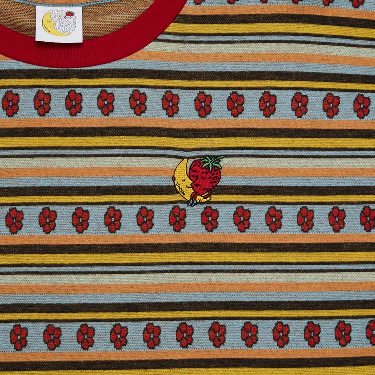 Sky High Farm Workwear Jacquard Flower T Shirt Multicolor