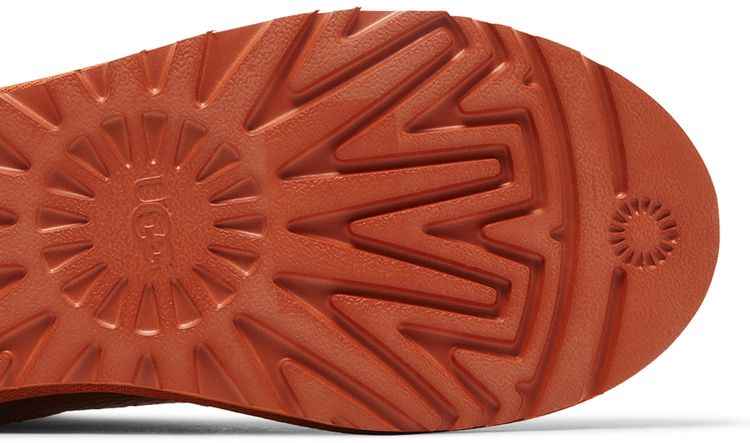 UGG Telfar x Logo Mini Boot Crinkle   Spicy Pumpkin
