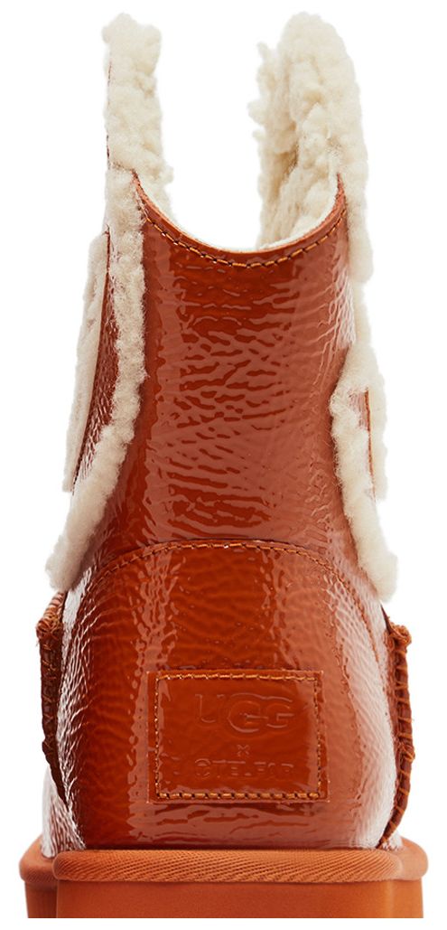 UGG Telfar x Logo Mini Boot Crinkle   Spicy Pumpkin