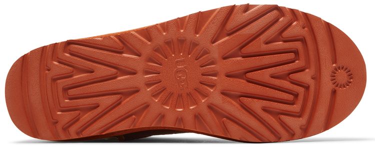 UGG Telfar x Logo Mini Boot Crinkle   Spicy Pumpkin