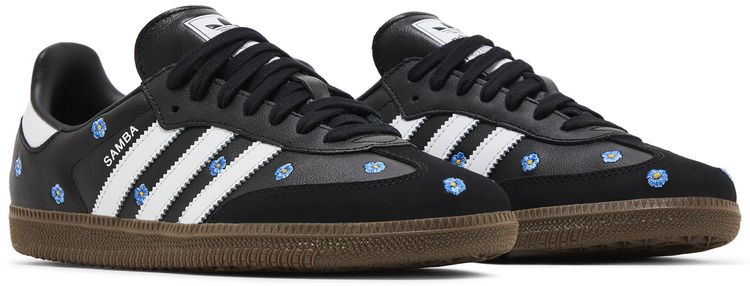 Adidas Wmns Samba OG Black Floral Embroidery
