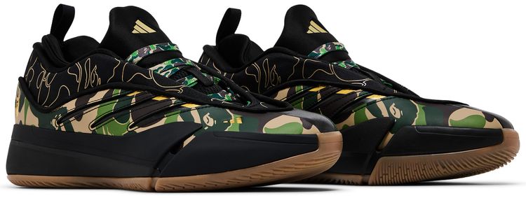 BAPE x adidas Dame 9 Black Green