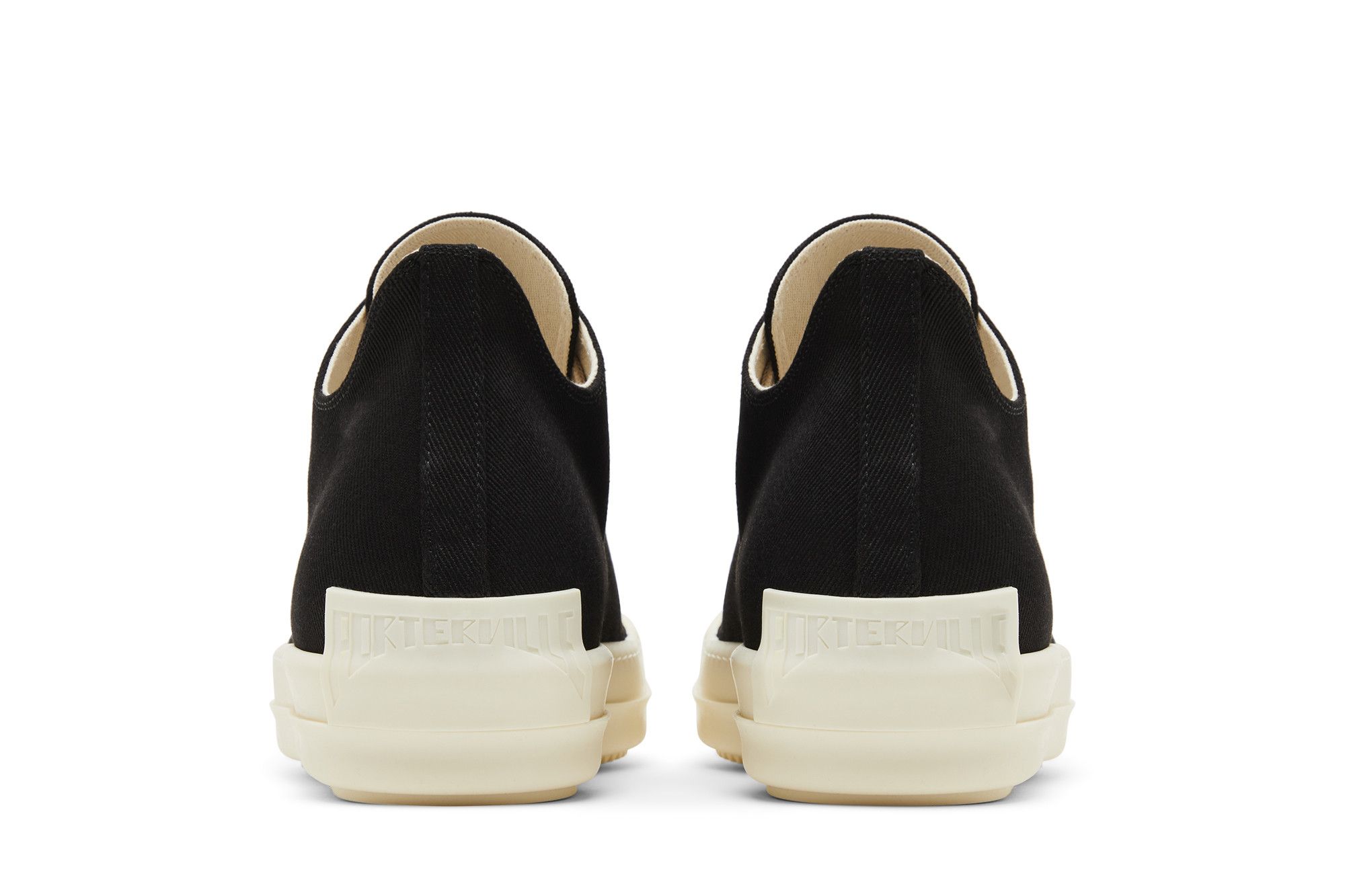 Black Porterville Bolan Bootcut Trousers by Rick Owens