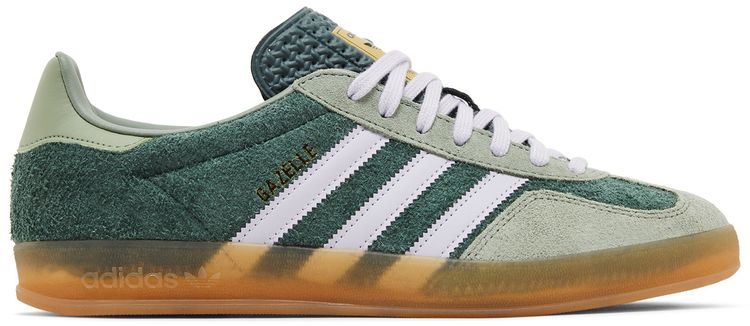 Adidas Gazelle Indoor Mineral Green Silver Dawn