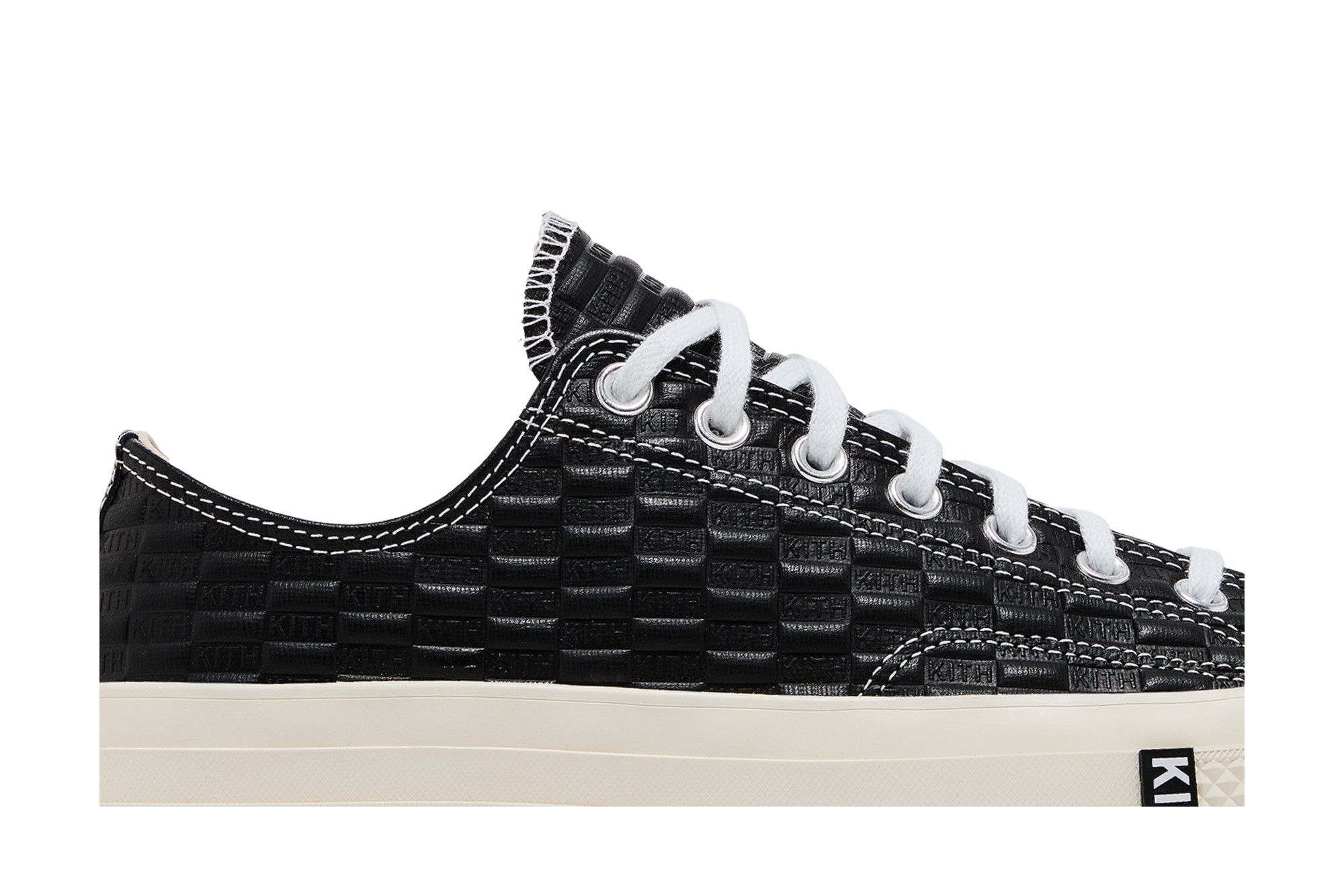 Buy Kith x Converse Chuck 70 Low 'Black Monogram' - A11438C | GOAT