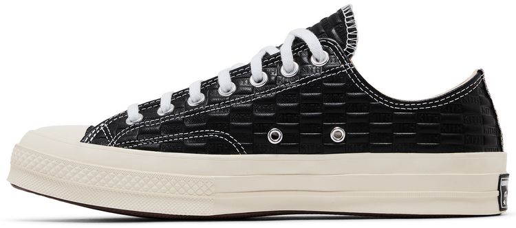 Kith x Converse Chuck 70 Low Black Monogram