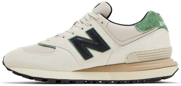 New Balance 574 Legacy White Black Green