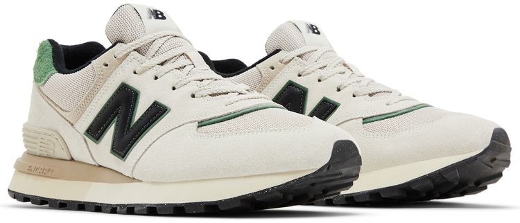 New Balance 574 Legacy White Black Green