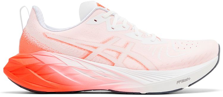 Hakaone Ekiden x ASICS Novablast 4 White Sunrise Red