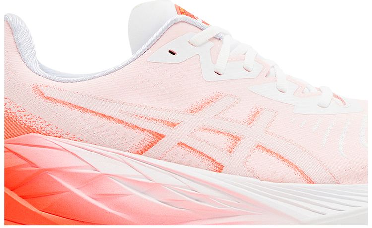 Hakaone Ekiden x ASICS Novablast 4 White Sunrise Red