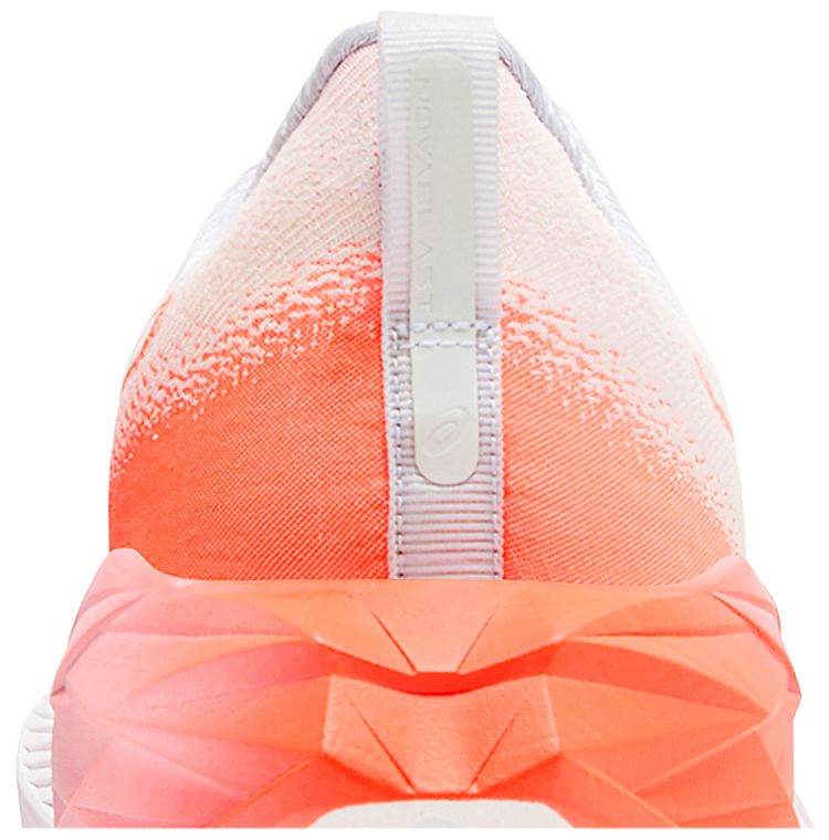 Hakaone Ekiden x ASICS Novablast 4 White Sunrise Red