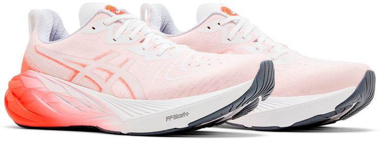 Hakaone Ekiden x ASICS Novablast 4 White Sunrise Red