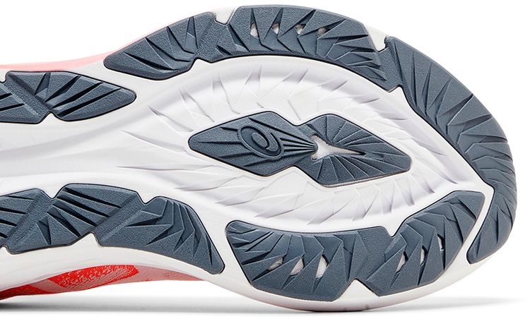 Hakaone Ekiden x ASICS Novablast 4 White Sunrise Red