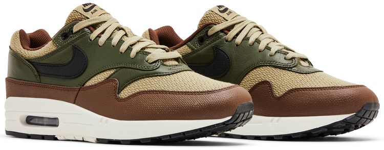 Nike Air Max 1 Essential Premium Neutral Olive Cacao Wow