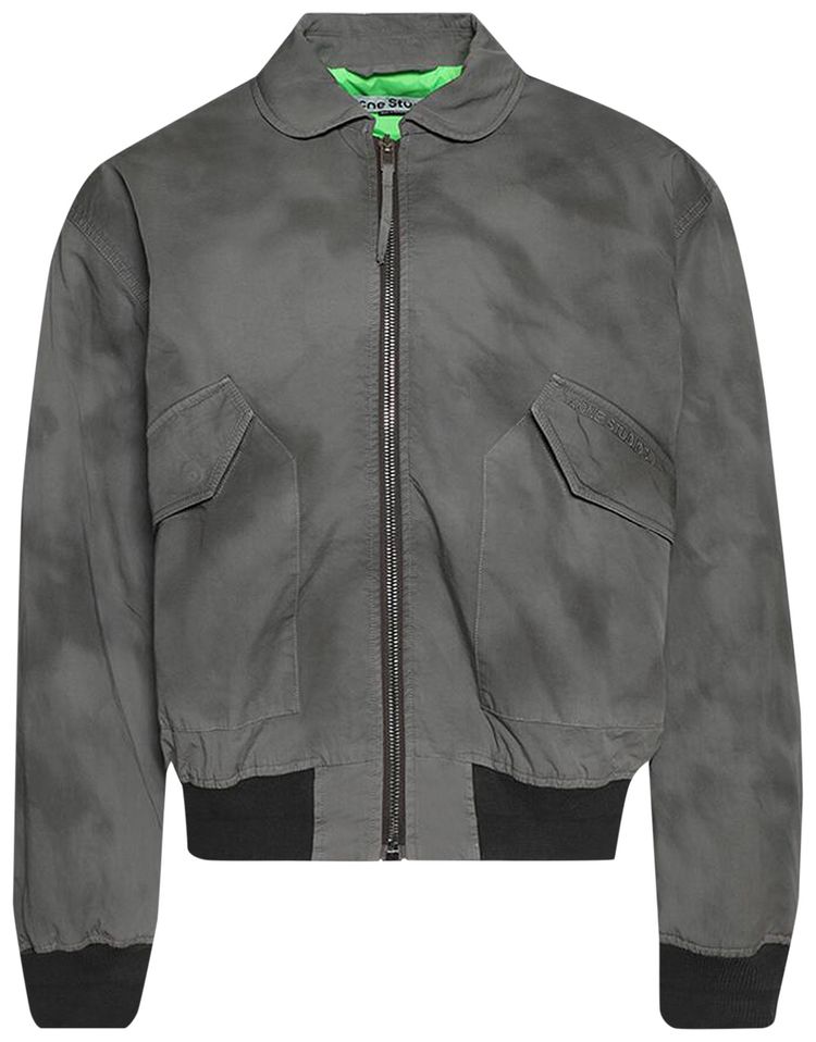 Acne Studios Bomber Jacket Mid Grey