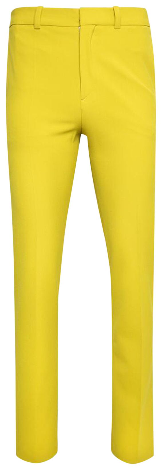 BOTTER Slim Fit Trousers with Zipped Hem Lime