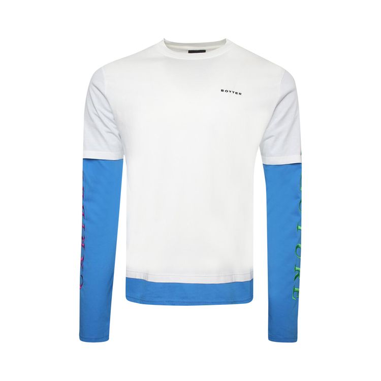 BOTTER Caribbean Couture Double Layer T Shirt WhiteBlue