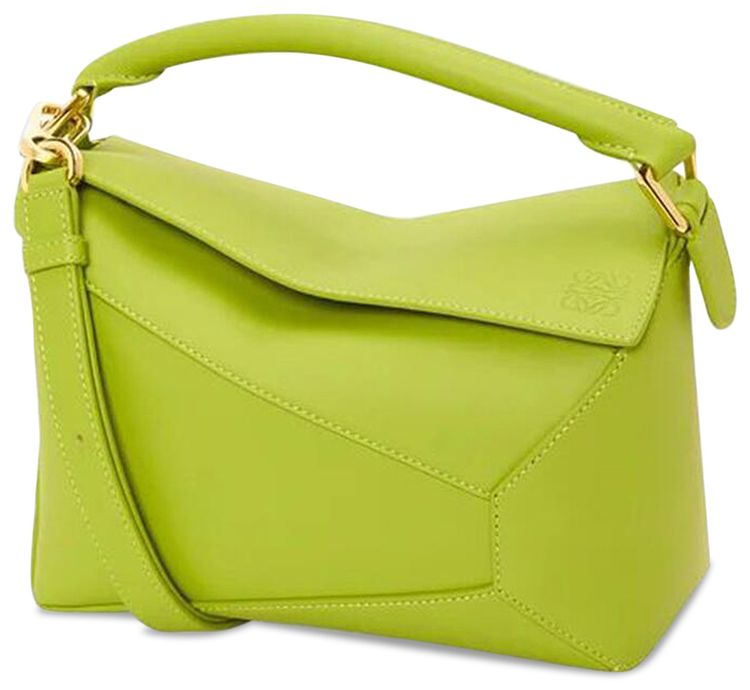 Loewe Small Puzzle Bag Meadow Green