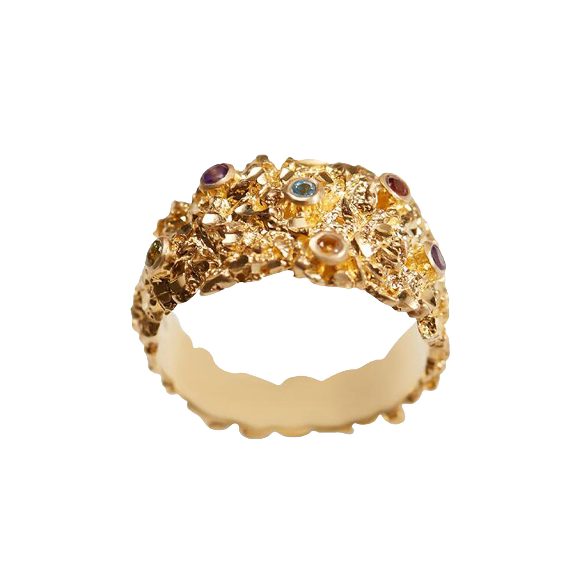 Buy Veneda Carter VC011 Multi Stone Ring 'Gold' - 722140GMU