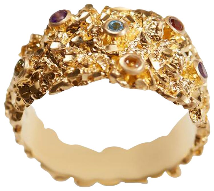 Veneda Carter VC011 Multi Stone Ring Gold