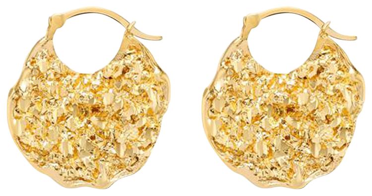 Veneda Carter VC004 Small Hoop Earring Gold