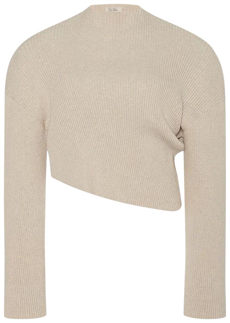 The Row Danana Asymmetric Jumper Porcelain